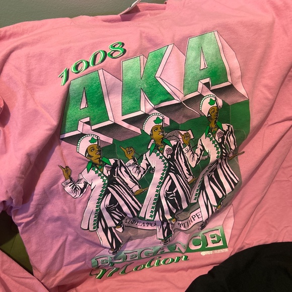 Vintage Alpha Kappa Alpha Tee Shirts - Picture 4 of 5
